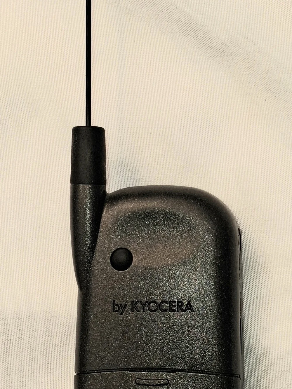 Vintage Qualcomm Black Cellular Handset with Antenna For Part Or Display